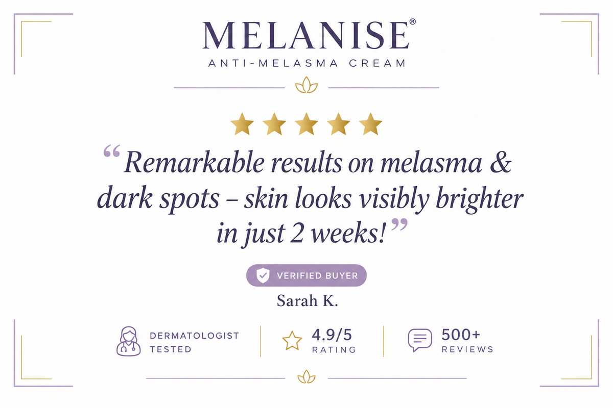 MELANISE Anti Melasma Cream | Melasma & Dark Spot Cream