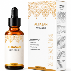 Albsana Best Anti-Aging Serum for Fine Lines, Wrinkles & Youthful Skin – Retinol, Niacinamide & Hyaluronic Acid